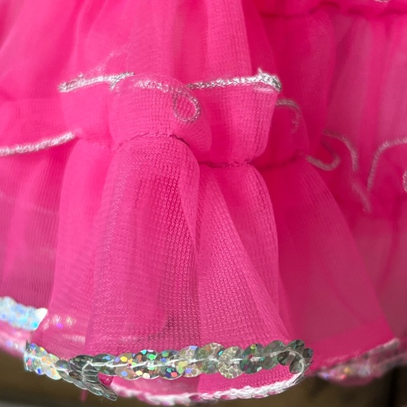 NWT Popatu Nordstrom Girls Tutu Party Dress 24M Pink First Birthday - Picture 10 of 11
